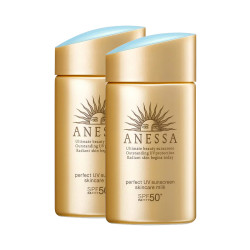 ANESSA 安热沙 金瓶防晒霜 60ml 2020年版*2瓶装