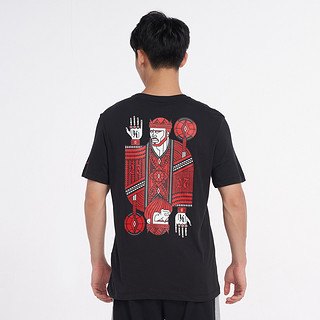 NIKE 耐克 DRI-FIT 男士运动T恤 CD1319-010 黑色 S