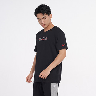 NIKE 耐克 DRI-FIT 男士运动T恤 CD1319-010 黑色 S