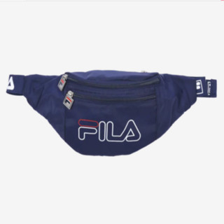 Fila斐乐男包胸包腰包字母LOGO撞色 时尚百搭 FILAA30205囤 LA832410 NAVY/WHITE one size