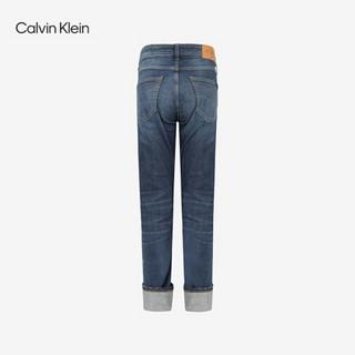 CK Jeans 2020秋冬款 男装破洞时髦楔形牛仔裤CKJ055 J316238 1BJ-蓝色 28