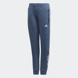 阿迪达斯官网 adidas JG A MHE Pant 大童装训练运动裤装FM4817 白 104CM