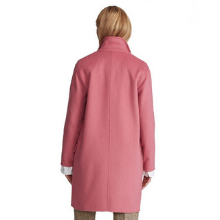 Ralph Lauren/拉夫劳伦女装 经典款混纺单排扣外套20905 D71-红色 XS