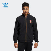 阿迪达斯官网 adidas 三叶草 ADPLR PF TT 男装运动茄克外套GP1113 黑色 XS(参考身高:167~172CM)