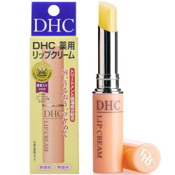 日本进口 DHC蝶翠诗 减淡唇纹持久保湿滋润防干裂天然植物无色橄榄护润唇膏