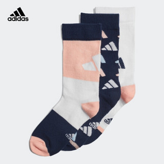 阿迪达斯官网 adidas LG SOCKS 3PP 大童训练袜ED8614 ED8614 KM