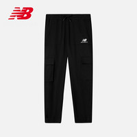 New Balance NB官方2020新款男款AMP03343运动长裤系带梭织长裤工装运动长裤 BK L