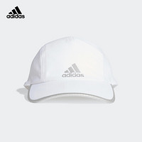 阿迪达斯官网 adidas RUN MES CA A.R. 男女跑步运动帽FK0837 白/白/深银灰 OSFC