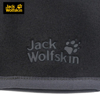 Jack Wolfskin/狼爪官方男女款手套20秋冬新款户外运动舒适保暖耐磨抓绒手套1908811 1908811-6000/黑色 L