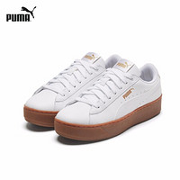 PUMA 彪马 Vikky Platform 女士休闲运动鞋 364724 白色 36