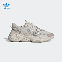 阿迪达斯官网 adidas 三叶草 OZWEEGO 男女鞋经典运动鞋FV9655 清澈棕/镭射银 40(245mm)