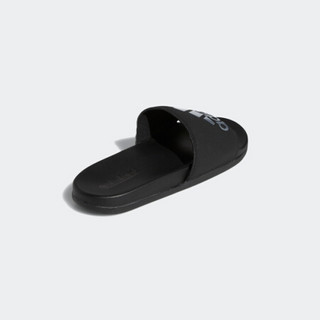 阿迪达斯官网 adidas ADILETTE COMFORT女子游泳运动凉拖鞋G28386 一号黑/银色 38(235mm)