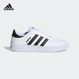 阿迪达斯官网 adidas BREAKNET 男鞋运动鞋FX8707 白色/黑色 42.5(265mm)