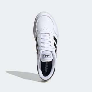 阿迪达斯官网 adidas BREAKNET 男鞋运动鞋FX8707 白色/黑色 42.5(265mm)