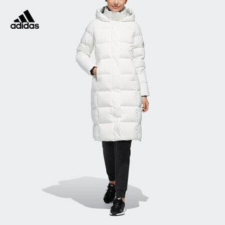 阿迪达斯官网adidas W LONG DOWN PK女装冬季户外运动羽绒服EH3986 如图 L