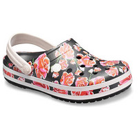 CROCS卡洛驰女鞋洞洞鞋印花拖鞋205330 Floral/Black 6