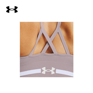 安德玛官方UA Seamless女子运动内衣—低强度Under Armour1357719 粉色667 M