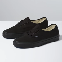 vans范斯男鞋运动板鞋休闲鞋AUTHENTIC低帮系带套脚 BLACK/BLACK 8.5M=10.0W