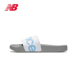 New Balance NB官方男鞋拖鞋SMF200P1简约舒适休闲拖鞋耐磨 灰色 SMF200S1 42.5