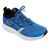 SKECHERS斯凯奇男鞋跑步鞋运动鞋透气轻质低帮55217 BLUE / BLACK 10