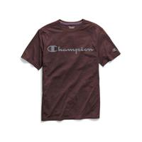 Champion男士吸汗速干圆领短袖T恤运动衫 T0766G 549988 Maroon Heather S