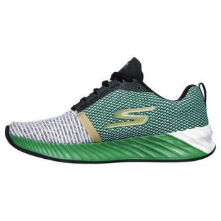 SKECHERS斯凯奇女鞋跑步鞋运动鞋轻便支撑缓震新款15234 WHITE / GREEN 11