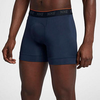 Nike耐克男士训练内裤平角裤2条AA2960 Obsidian/White 2XL