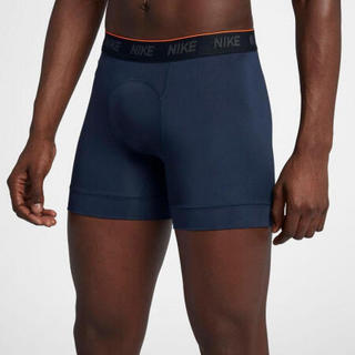 Nike耐克男士训练内裤平角裤2条AA2960 Obsidian/White 2XL