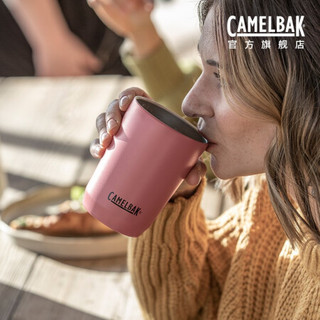 2020年新款驼峰（CAMELBAK）美国350ml保温杯咖啡杯男女不锈钢水杯办公室便携随手杯子泡茶 黑色500ml