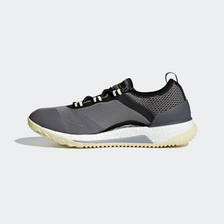 阿迪达斯官网adidas smc PureBOOST X TR 3.0女鞋训练运动鞋AC7556 灰色/黑色 38(235mm)