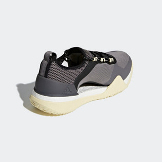 阿迪达斯官网adidas smc PureBOOST X TR 3.0女鞋训练运动鞋AC7556 灰色/黑色 38(235mm)