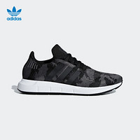 阿迪达斯官网 adidas 三叶草 SWIFT RUN 男女鞋经典运动鞋BD7977 白 42.5(265mm)