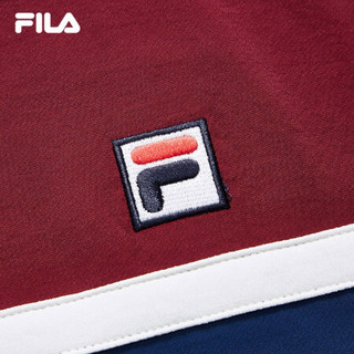 FILA X MIHARA 斐乐 女子连衣裙2020夏秋同款梭织拼接合作款女装 红色拼接-RD 175/92A/XL