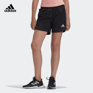 阿迪达斯官网 adidas JG TR EQ WV L S 大童装训练运动短裤FM5815 黑色/白 128CM