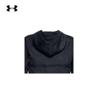 安德玛官方UA Project Rock强森男童运动背包夹克Under Armour1357573 黑色001 童M