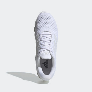 阿迪达斯官方 adidas Microbounce 男女跑步鞋EH0791 白/水晶蓝 白/白 41(255mm)