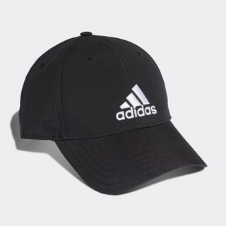 阿迪达斯官网 adidas BBALLCAP LT EMB 男女训练运动帽FK0898 黑色/黑色/白 L