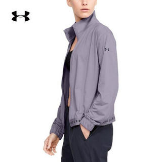 安德玛官方UA HeatGear女子运动拉链外套Under Armour1329456 紫色554 L