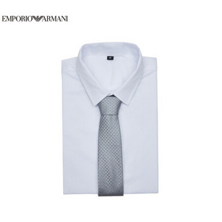 阿玛尼EMPORIO ARMANI奢侈品EA20秋冬男士桑蚕丝领带 340075-CC013-20F GREY-00017灰色 U