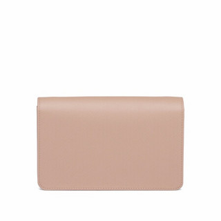 PRADA 普拉达 女士纯色皮革磁扣手提包1BP019VOOO-NZV-F0236 粉色迷你