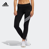 阿迪达斯官网 adidas RUN IT TIGHT 女装跑步运动紧身裤ED9305 黑色 J/L(165/70A)