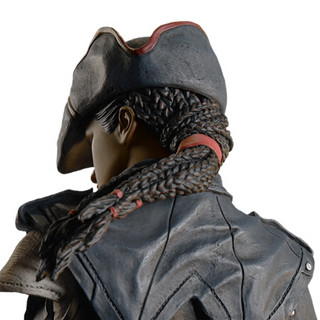 育碧Ubisoft 刺客信条传承系列雕像手办 康纳艾芙琳爱德华半身像 刺客信条游戏周边模型摆件 艾芙琳半身像