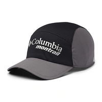 Columbia哥伦比亚男帽女帽遮阳帽可调节户外帽速干帽棒球帽1577411（仓） Black, City Grey One Size