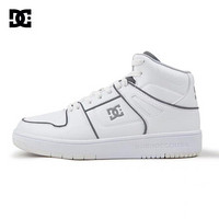 DCSHOES MANTECA HI LITE dc新款男女情侣休闲高帮板鞋 DM196601 白夹色-WBB0 37