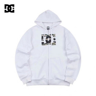 DC SHOES 20春季新款休闲连帽开衫男士运动卫衣 GDYSF20104 黑夹色-XKKW XL