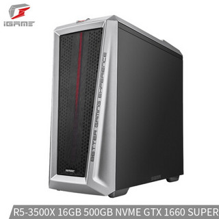COLORFUL 七彩虹 iGame M380 台式电脑（R5-3500X 、16G、500G、GTX1660super）