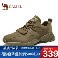 骆驼（CAMEL） 户外休闲鞋男运动韩版百搭工装鞋 A032213090 卡其 41