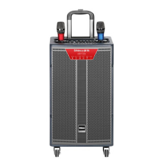 新科shincoh20大功率重低音广场舞音响移动户外蓝牙拉杆音箱扩音器带