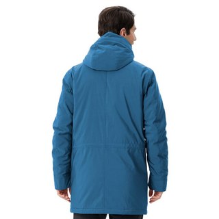Running river奔流极限 男士登山防风保暖中长款棉服R8555 蓝色273 S/46