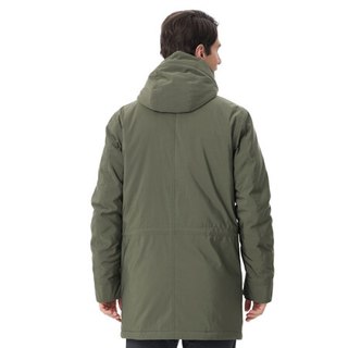 Running river奔流极限 男士登山防风保暖中长款棉服R8555 蓝色273 S/46